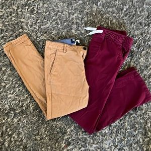 2 Pairs of Boys long pants Size 12